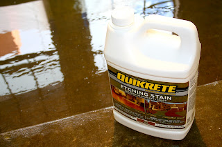 Concrete Etching Stains QUIKRETE : Cement and Concrete